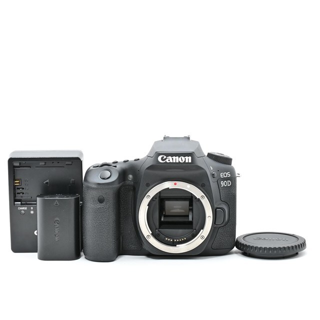 ＜良品＞キヤノン Canon EOS 90D ボディ｜3250万画素・高速連写×高画質｜Wi-Fi搭載｜一眼レフ最終世代の名機！