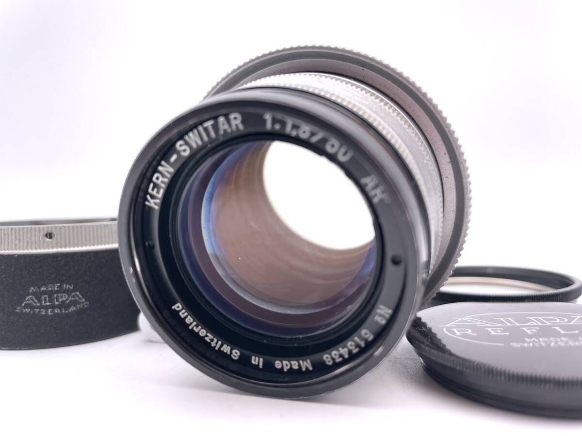 21529●ALPA REFLEX KERN-SWITAR 1:1.8/50 AR Made in Switzerland