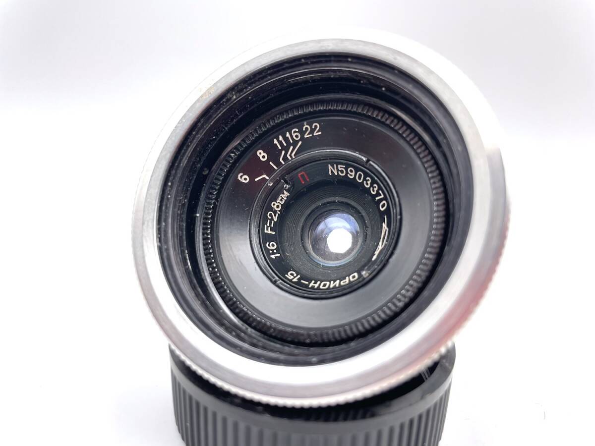 21530●ORION-15 28ｍｍ 2.8cm F6 L39マウント