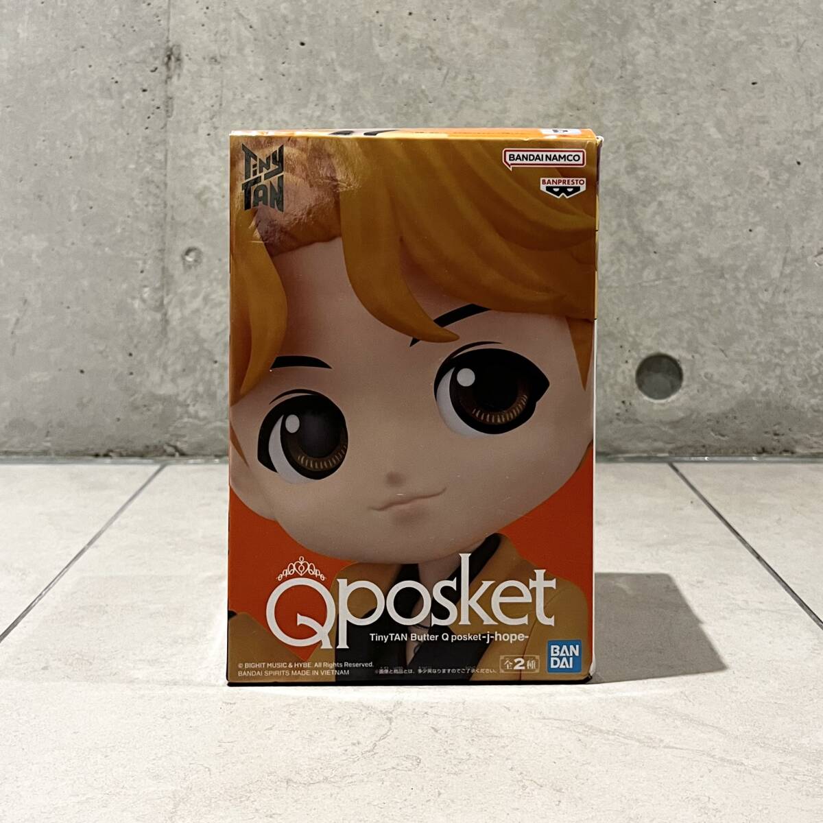 BTS j-hope TinyTAN タイニータン フィギュア Butter Q posket バンプレスト