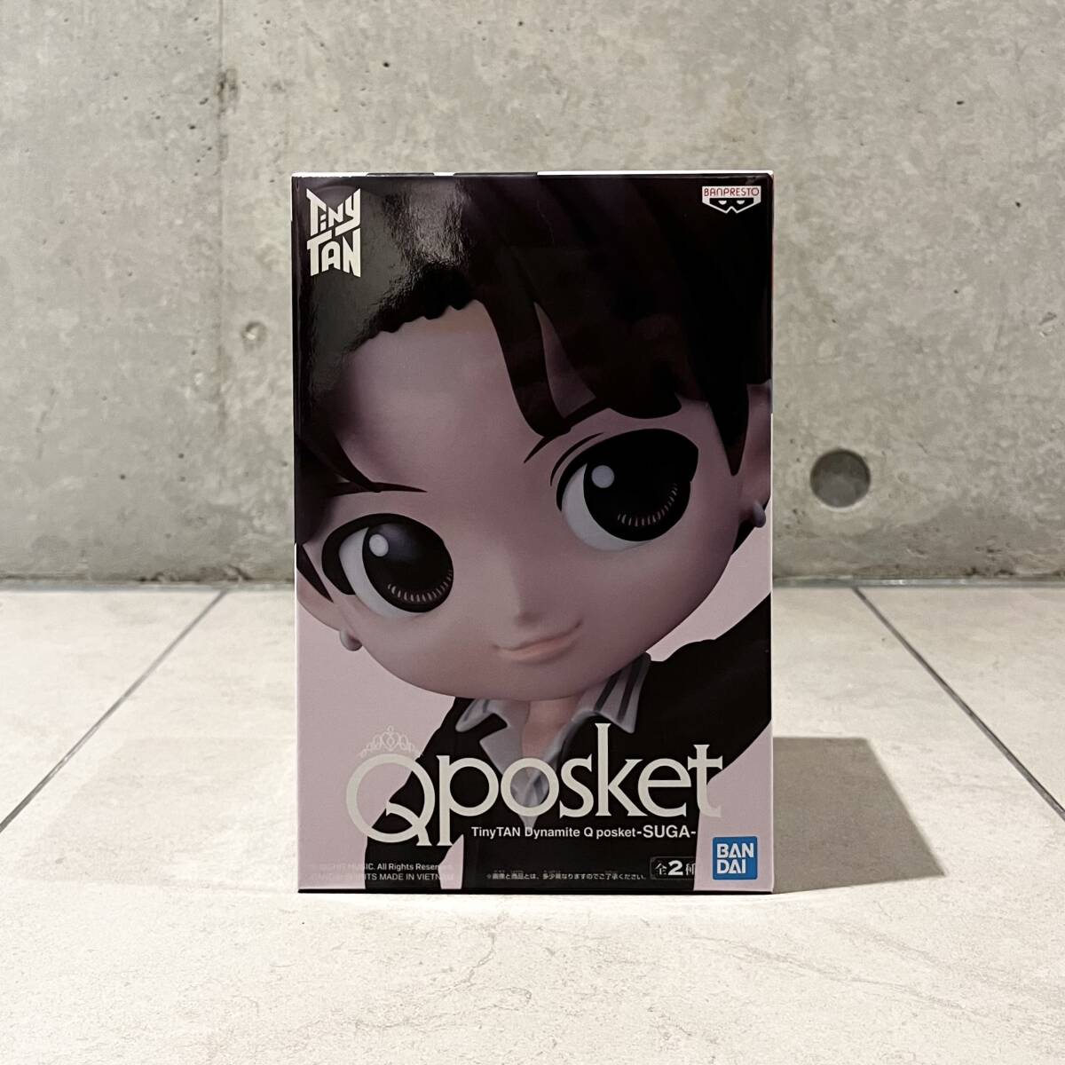 BTS SUGA シュガ TinyTAN タイニータン フィギュア Dynamite Q posket バンプレスト