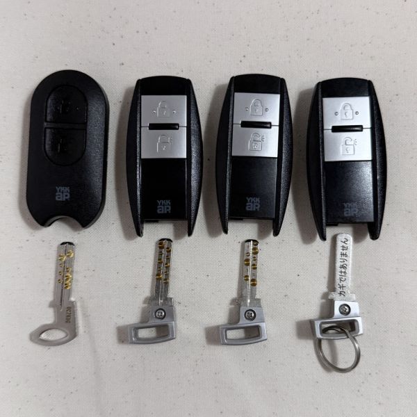 4点 セット まとめ YKK AP 玄関ドア スマートコントロールキー キーレス リモコンキー