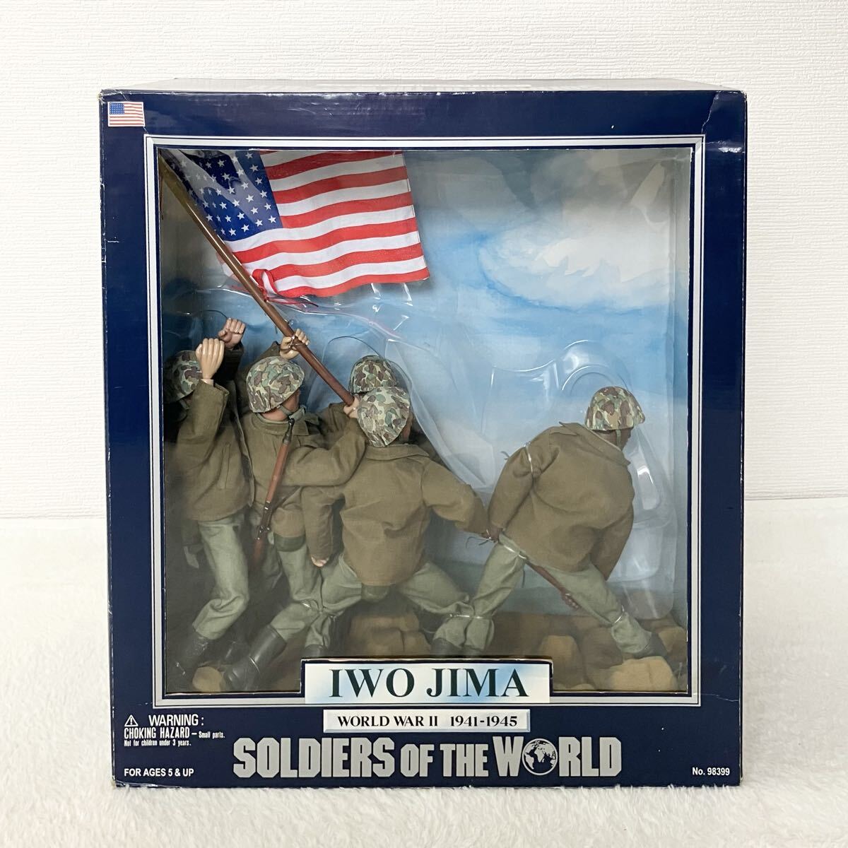 Soldiers of the World 第二次世界大戦（WWII）硫黄島の戦い 1/6スケールアクションフィギュアセット 未開封保管品 1988年