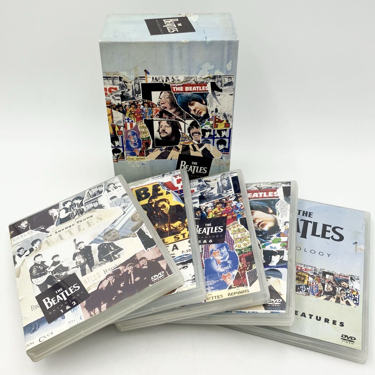 THE BEATLES ビートルズ ANTHOLOGY アンソロジー DVD-BOX 5点セットボックス 現状品