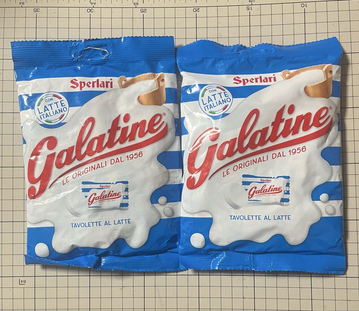 Galatine ガラティン　ミルクタブレット　プレーン　125g x2袋　イオン購入品　賞味期限2027年5月　ギャラティン