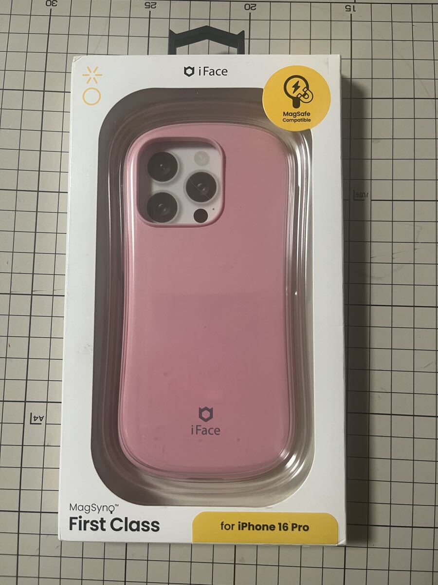 iFace iPhone16PRO ケース　パステルピンク　magsync 美品