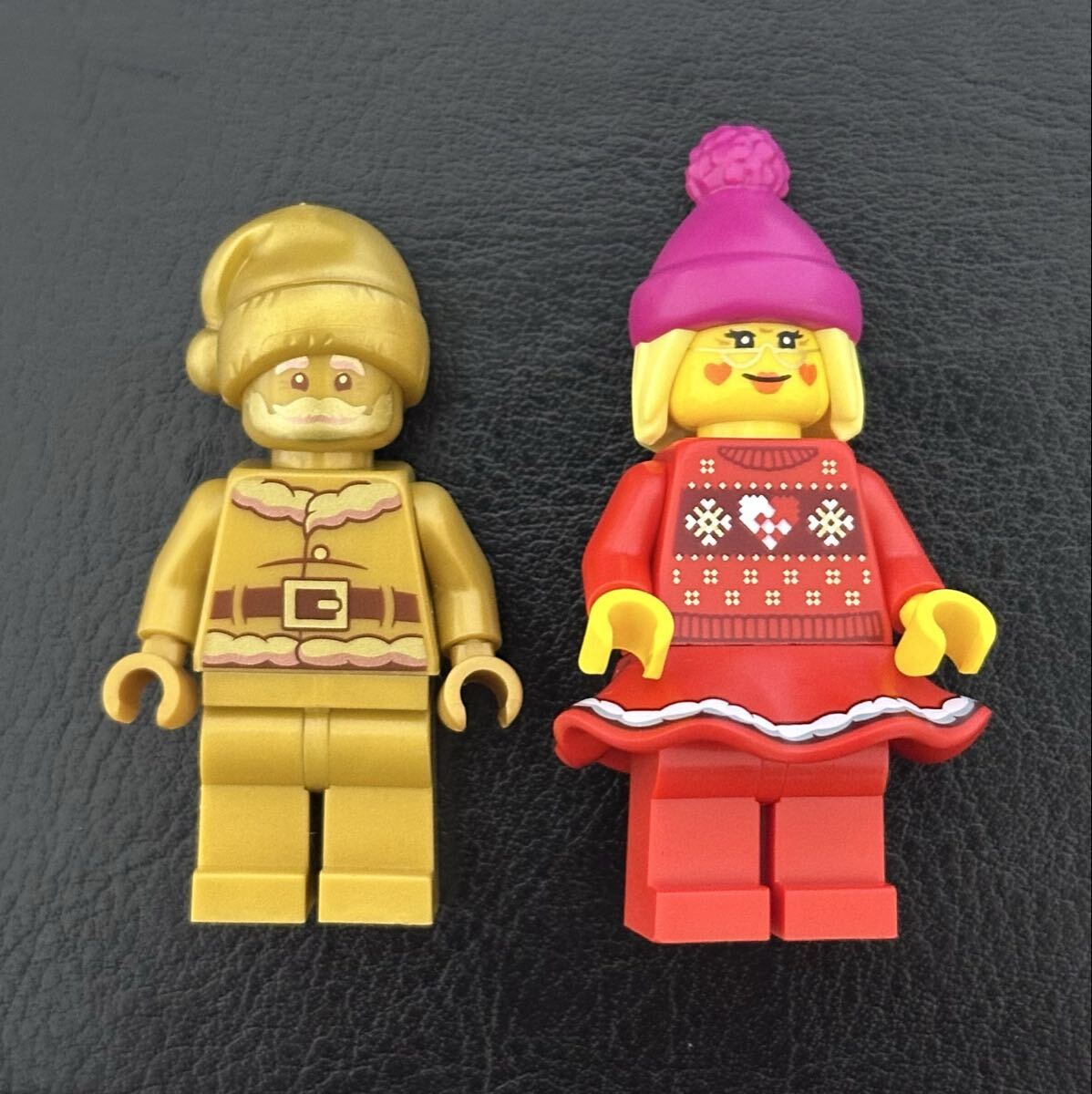 レゴ ミニフィグ LEGO クリスマス サンタクロース ゴールド 夫人 