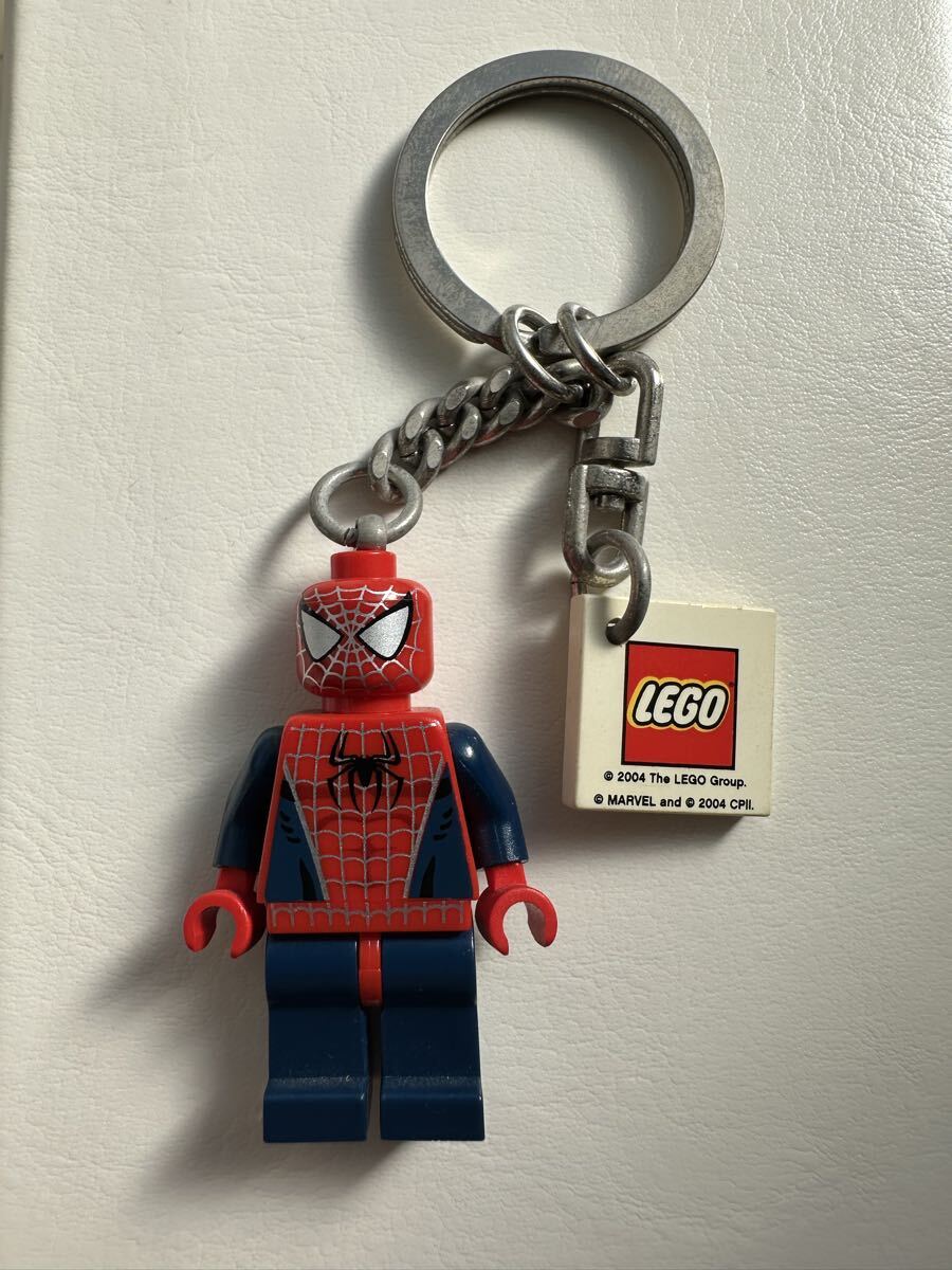 スパイダーマン レゴ キーチェーン 2004年 映画限定 劇場限定 非売品 トビーマグワイア サムライミ　ムビチケ　前売り　特典