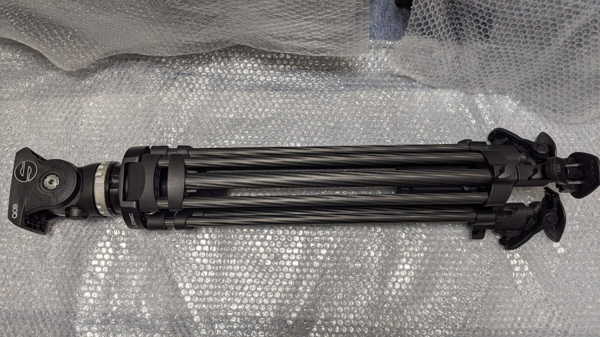 美品　RT-20C ミッドスプレッダーフッドパット付き互換　FSB ace に最適 耐荷重25kg sachtler カーボン ザハトラー　 Libec 三脚 