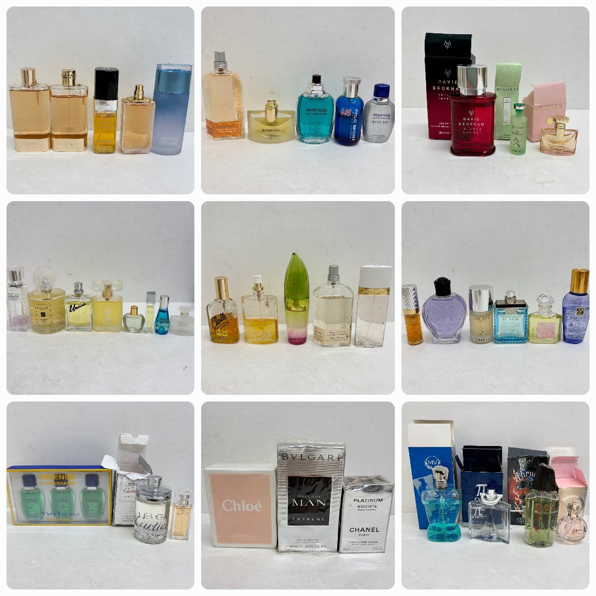 ◆◇[2] 香水 まとめ売り 約40点 CHANEL Dior ブルガリ アナスイ 他 中古 08/051902ｍ◇◆