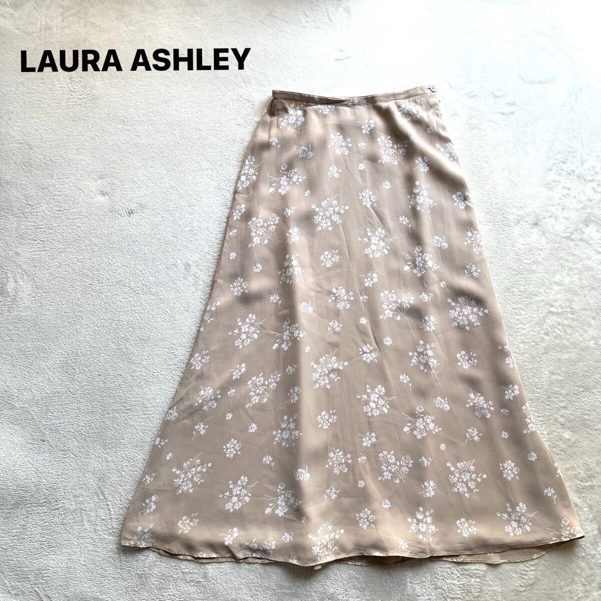 3点送料無料☆ LAURA ASHLEY ローラアシュレイ ビンテージ　スカート　 花柄 総柄 フラワー ロング