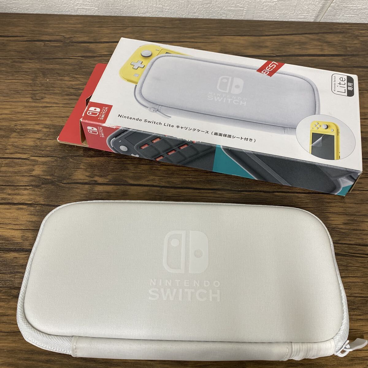 岸170 Nintendo Switch Lite キャリングケース 任天堂　画面保護シートなし 本体用キャリングケースのみ
