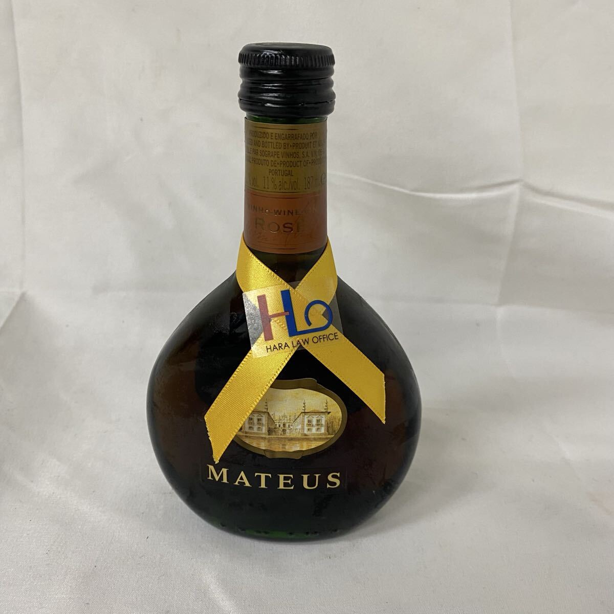 雷216 マテウス ロゼ MATEUS ROSE 古酒 187ml 未開封 ワイン 果実酒