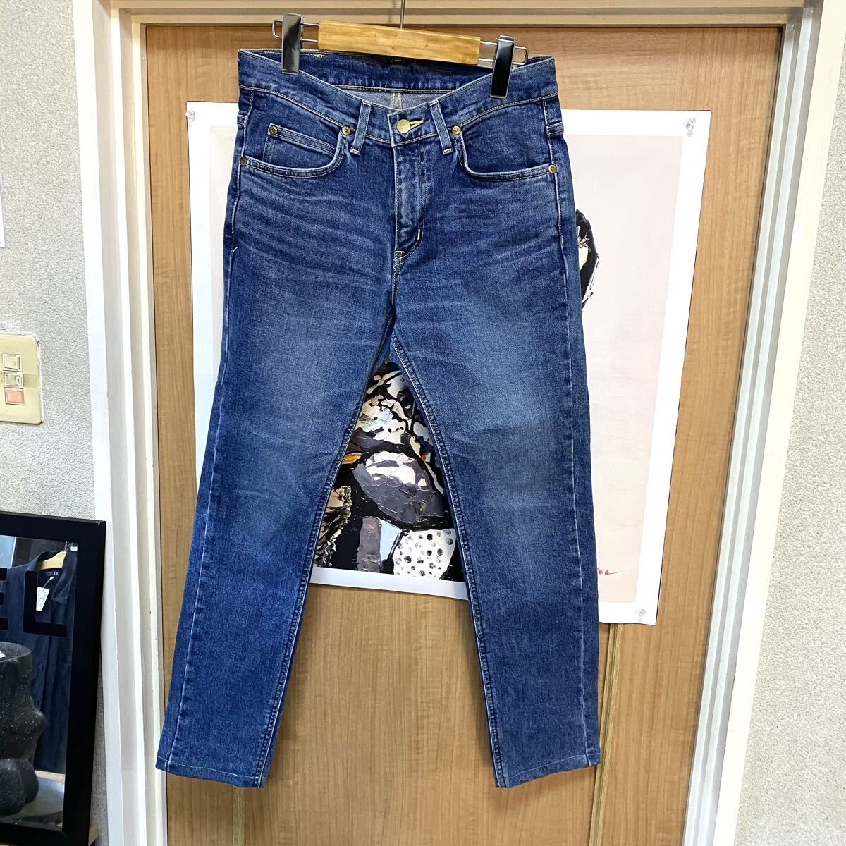 井111 Lee デニムパンツ スキニーパンツ ジーンズ ストレッチ有り メンズ ユニセックス LM0611