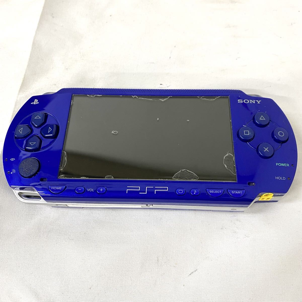 瀧511 SONY ソニー PSP プレイステーションポータブル ブルー 本体のみ PSP-1000 ジャンク