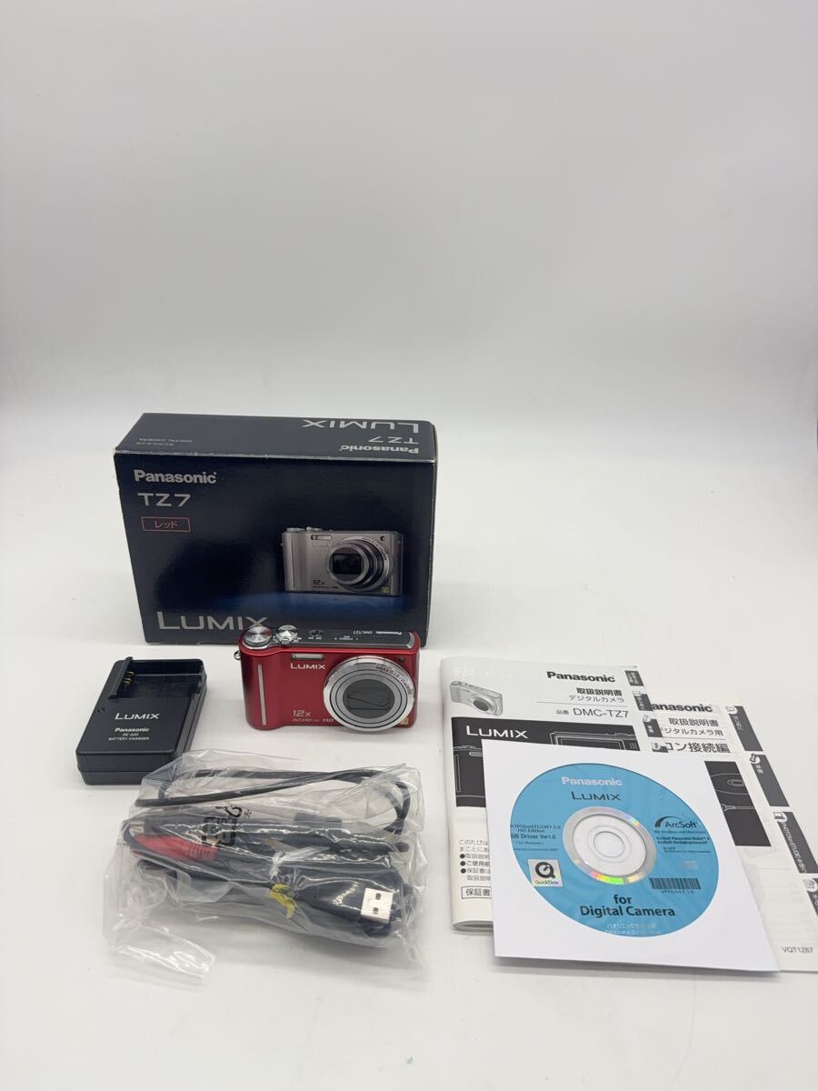 A08 Panasonic パナソニック LUMIX ルミックス DMC-TZ7 コンパクトデジタルカメラ 