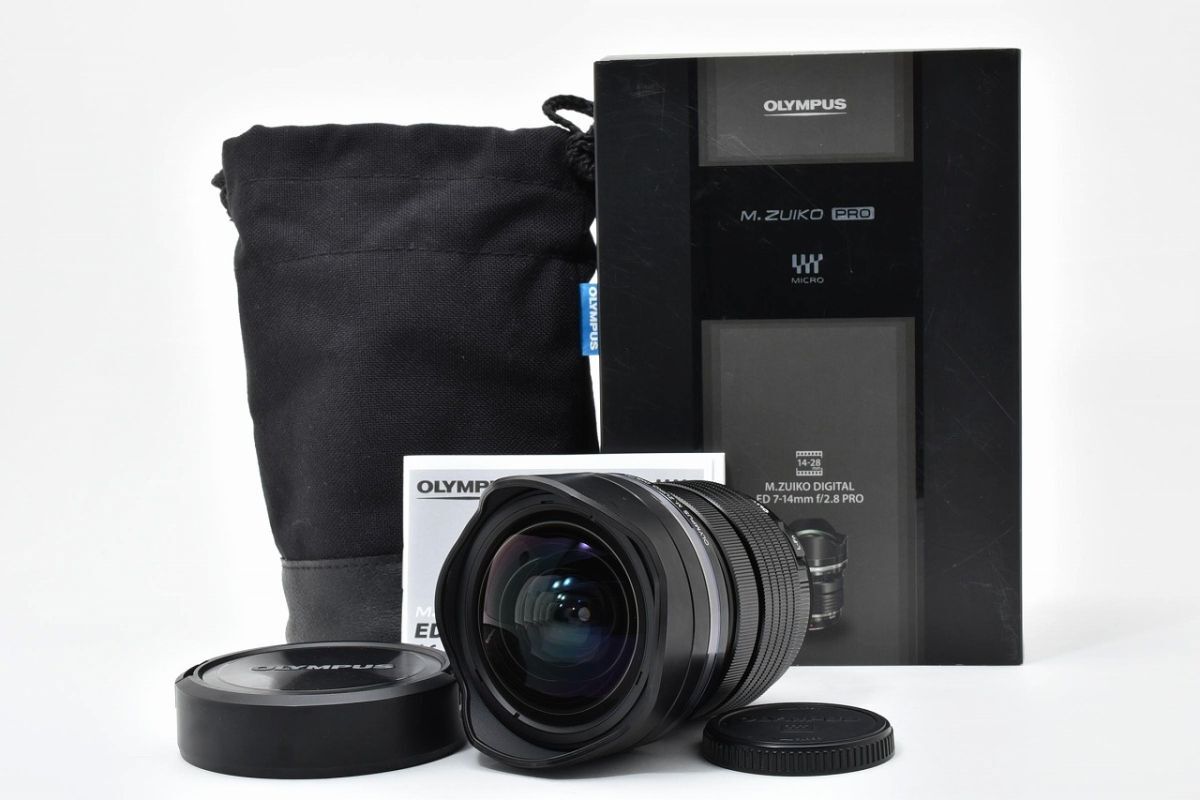 [美品] Olympus オリンパス M.Zuiko Digital ED 7-14mm f/2.8 PRO #2891703