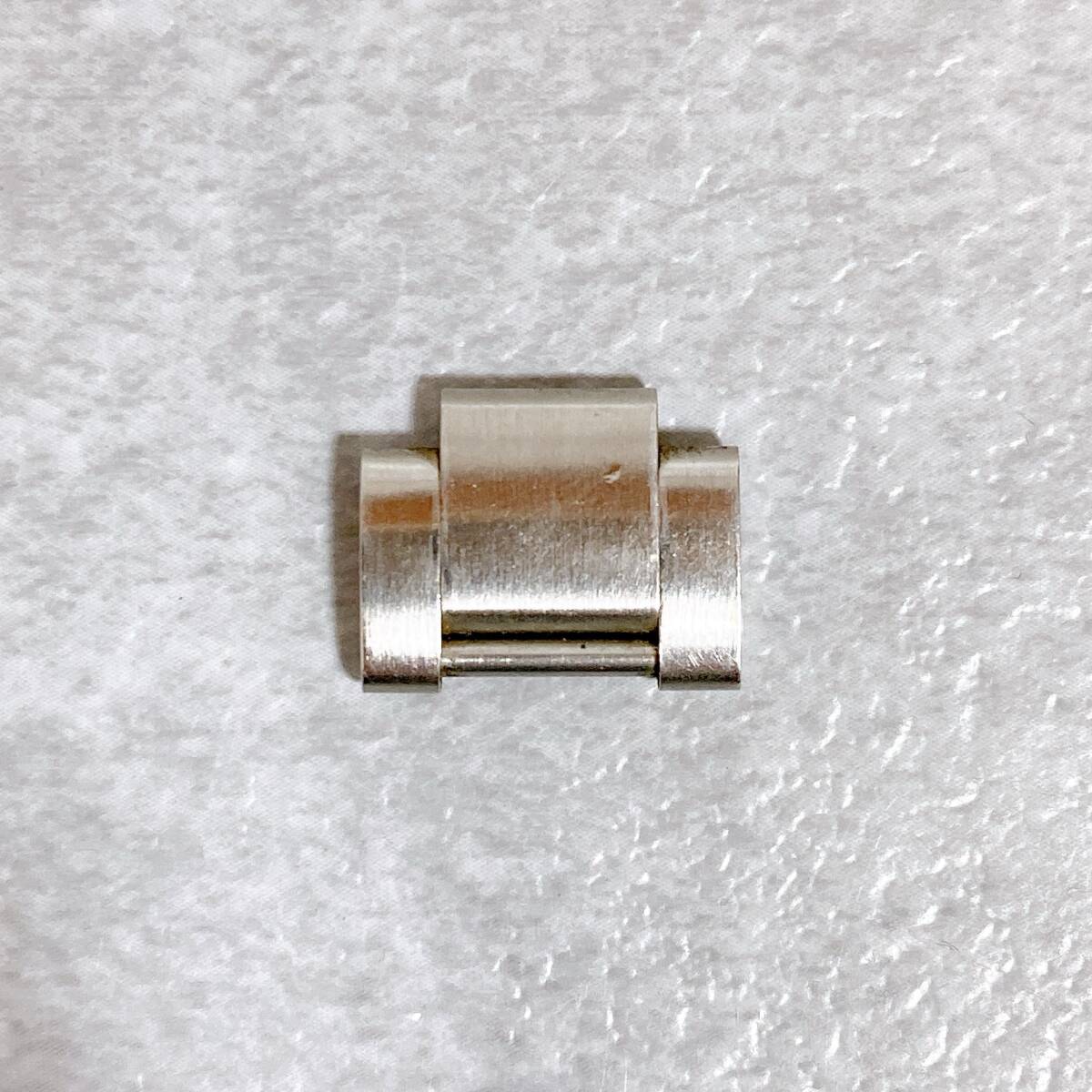 3970-236◯ 正規品 ROLEX ロレックス 余りコマ ステンレススチール製 シルバー ブレスレット ベルト 純正品