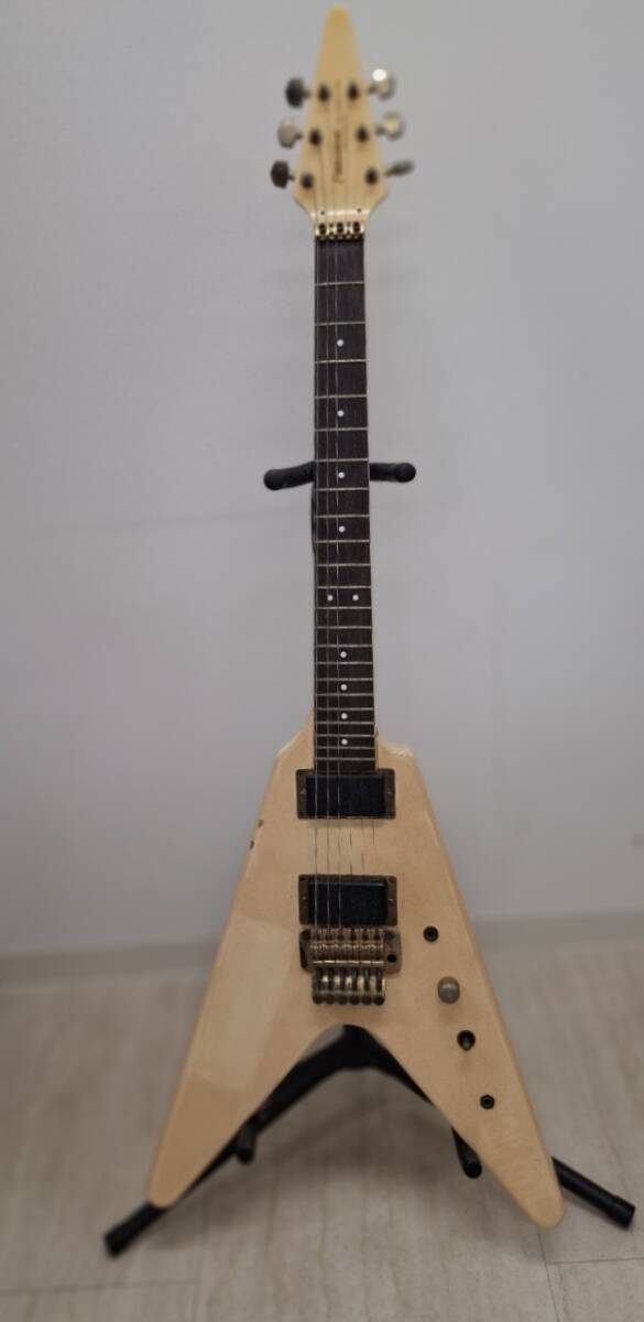 【貴重】ジャパンヴィンテージフライングVモデル FERNANDES THE FUNCTION BSVモデル DF-1PU 44マグナムJIMMY フェルナンデス エレキギター