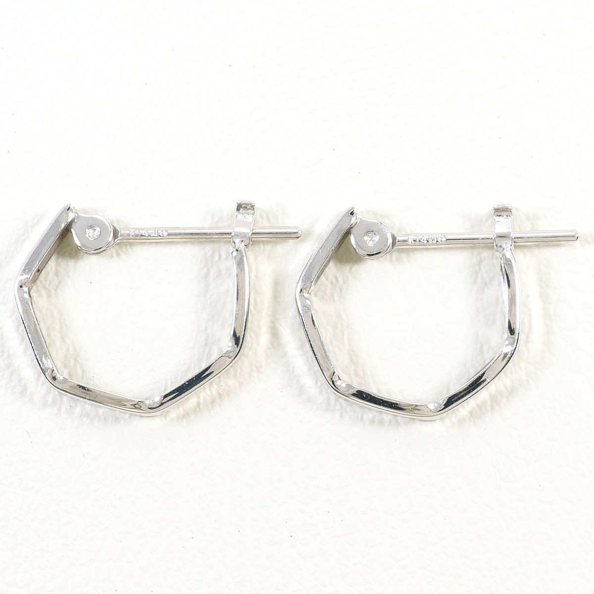 K14WG ピアス 総重量約0.6g ジュエリー 中古 美品 送料無料☆0315