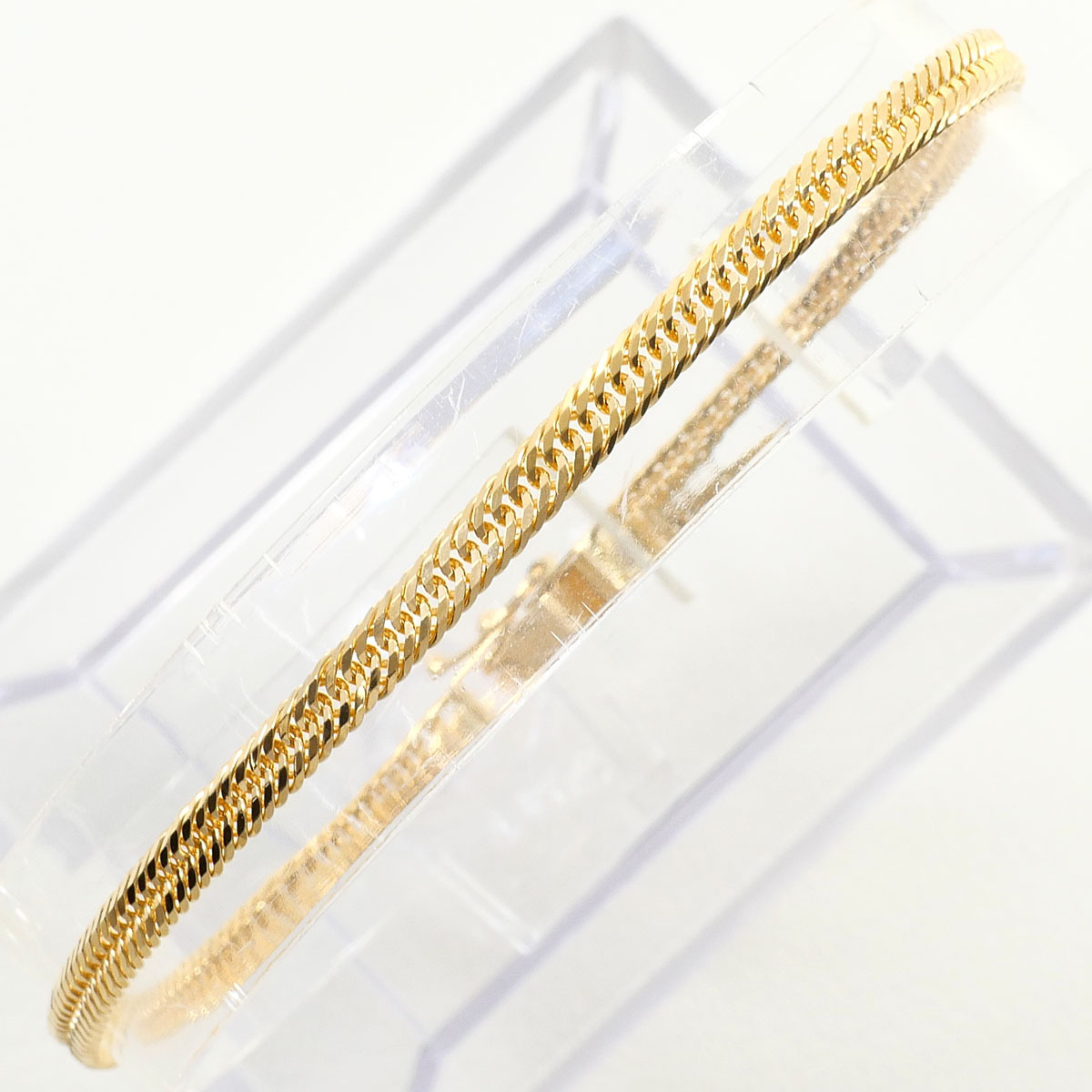 喜平 キヘイ K18YG ブレスレット 総重量約5.1g 約18.5cm ジュエリー 中古 美品 送料無料☆0315