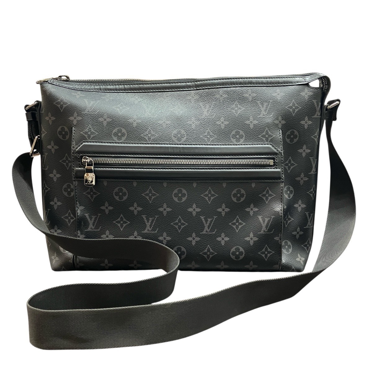 ルイ・ヴィトン LOUIS VUITTON オディセ メッセンジャーPM ショルダーバッグ モノグラムエクリプス トアル地 M44223 中古☆0338