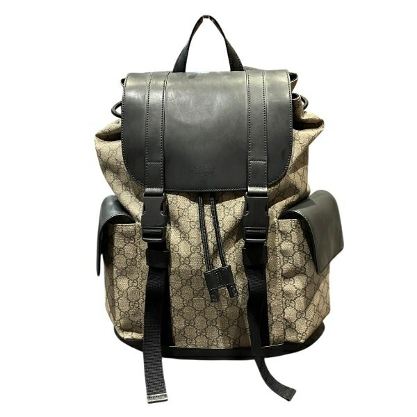 グッチ GGスプリーム 450958 バッグ リュック ボディバッグ ユニセックス 美品 ☆0334