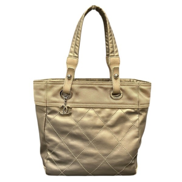シャネル パリビアリッツ トートPM シルバー金具 バッグ トートバッグ ハンドバッグ レディース ☆0343