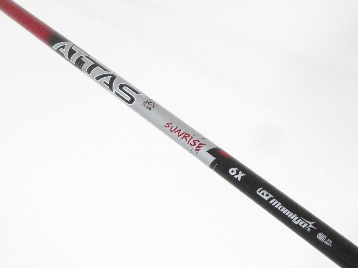 未使用品　USTマミヤ　ATTAS RX SUNRISE RED 6　X