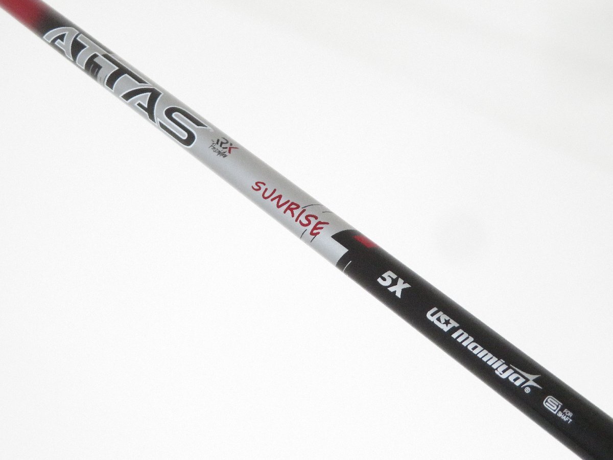 未使用品　USTマミヤ　ATTAS RX SUNRISE RED 5　X