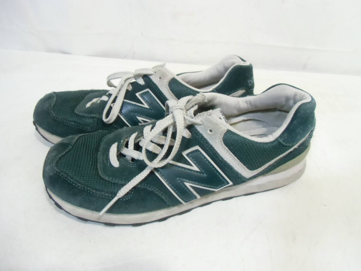 □ ニューバランス NewBalance ML574 FBF スニーカー 27.0cm グリーン
