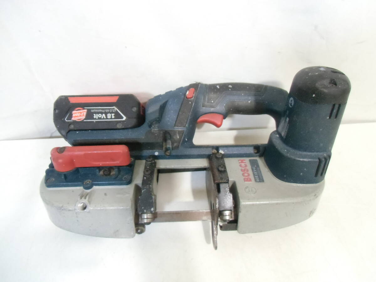 □ BOSCH ボッシュ コードレスバンドソー 18V GCB18V-LI バッテリー付