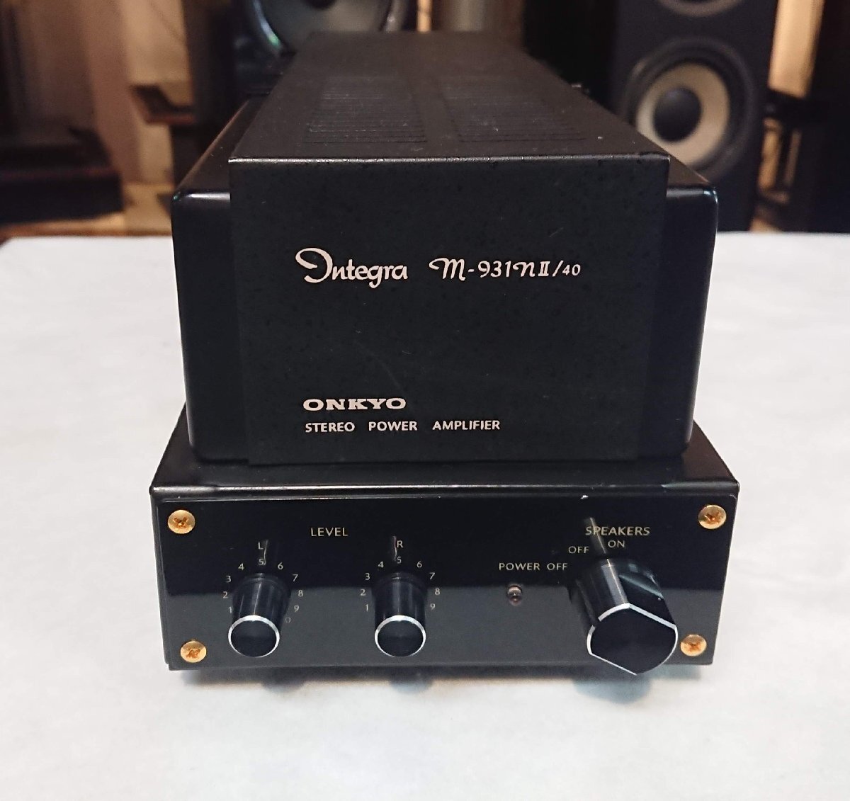 ONKYO オンキョー M-931nii/40 ステレオパワーアンプ 中古