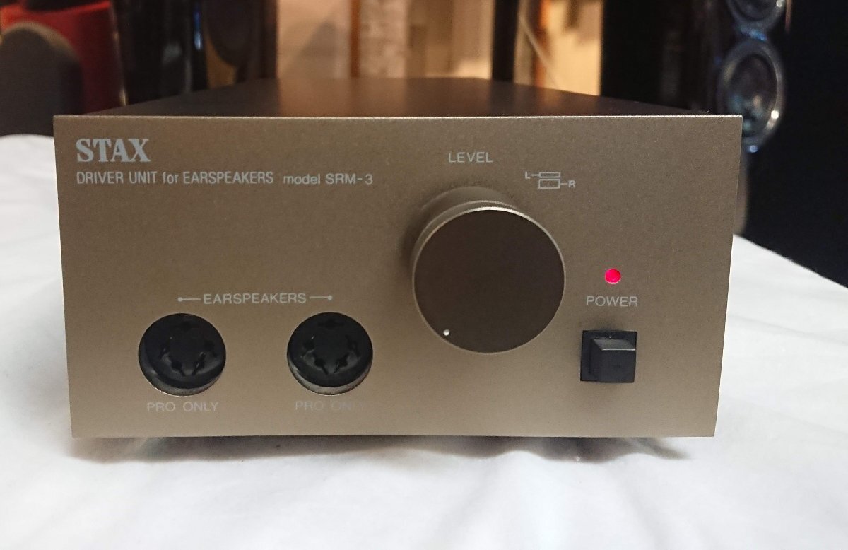 STAX スタックス SRM-3 ヘッドホンアンプ 現状品