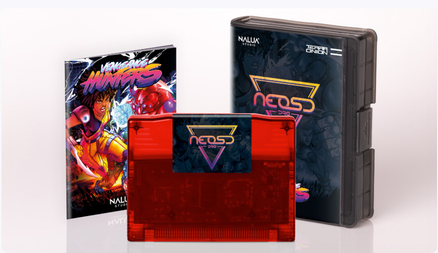 新品未使用★NeoSD PRO AES Vengeance Hunters Special Edition ◆ DL版Vengeance Hunters付き特別バージョン