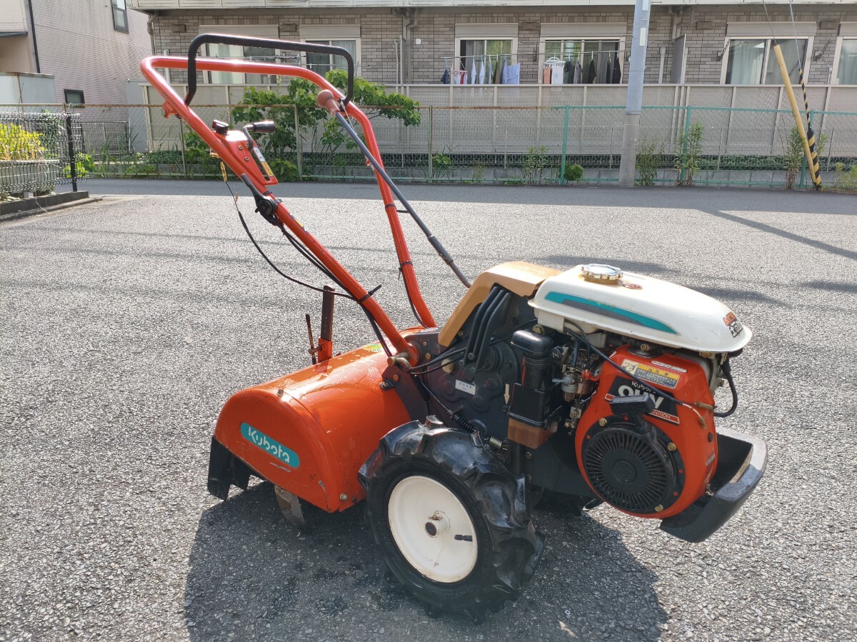 ！京都府舞鶴市にて引取限定！【Kubota】 TR70 ACE 土の助 正転/逆転ロータリー 6.2馬力 GH170 クボタ 耕運機 農用トラクター 【動作品】