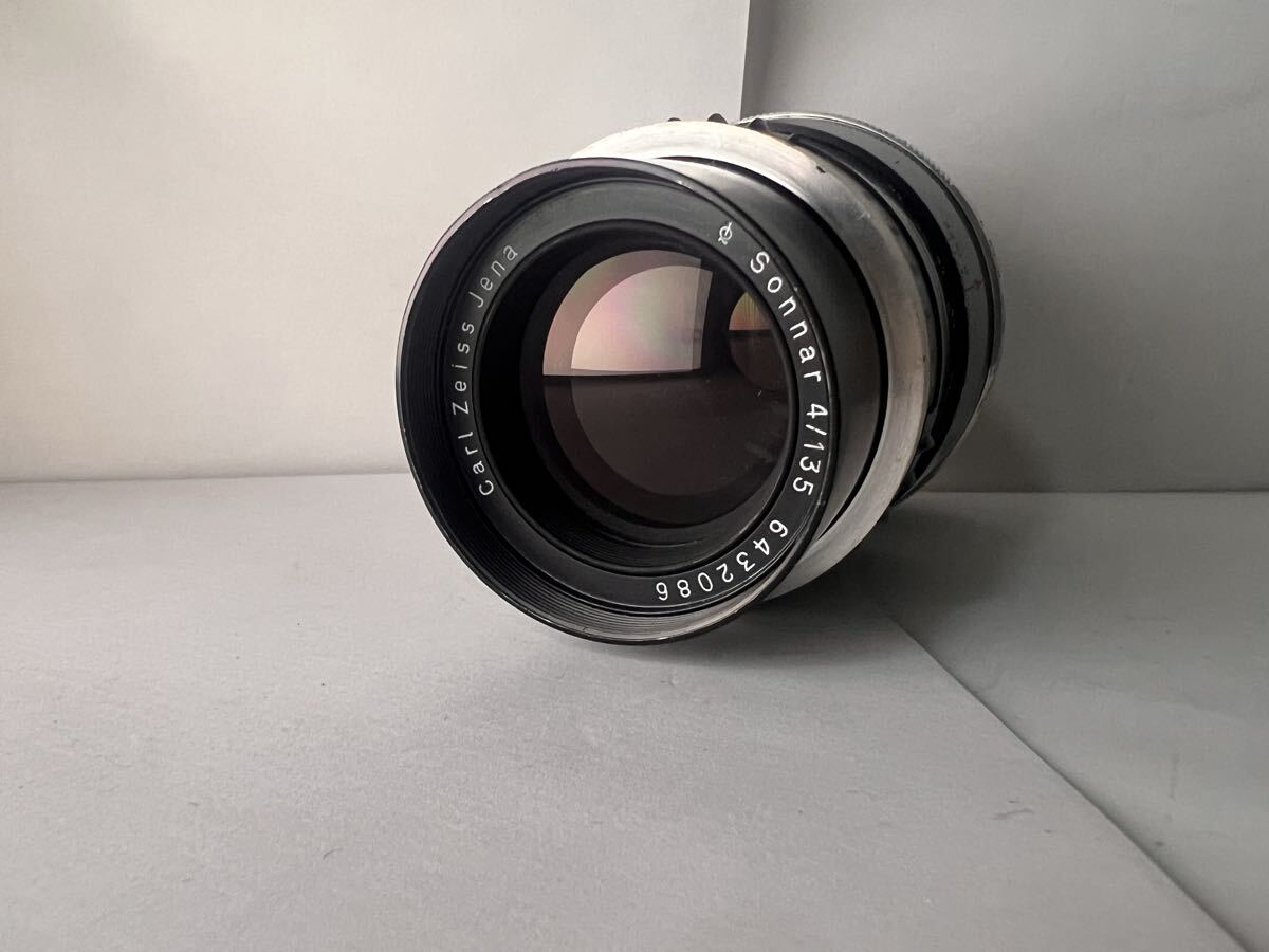 ★良品★ Carl Zeiss Jena Sonnar 4/135 M42 DDR ★動作確認済み #57 #0265