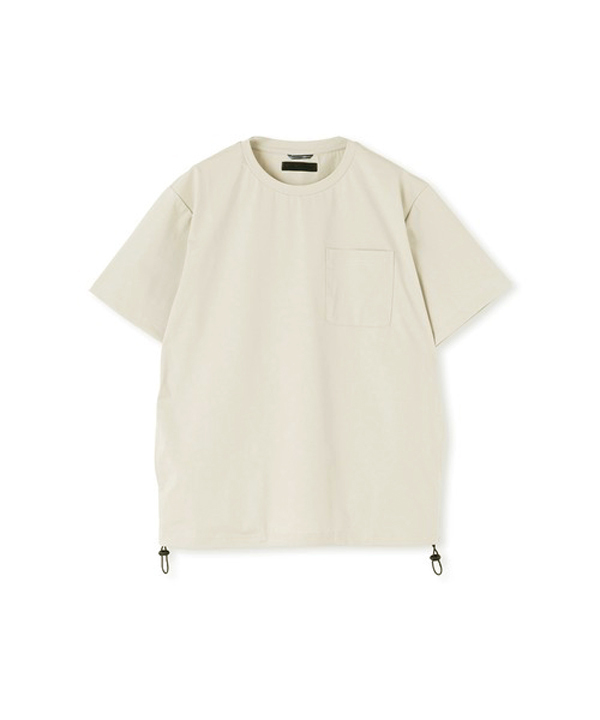 ★即決★ ( jun hashimoto COOLMAX TRICOT ドローコード Ｔシャツ 4 ベージュ )美品 ジュンハシモト