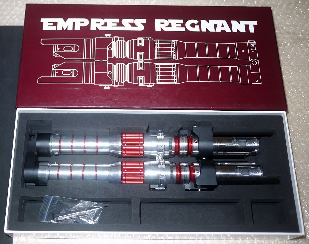 Phoenix Props ＆ SP Sabers Empress Regnant Saber Empty HiltKit スターウォーズ STAR WARS カスタムライトセーバー ダーク・レイ SW