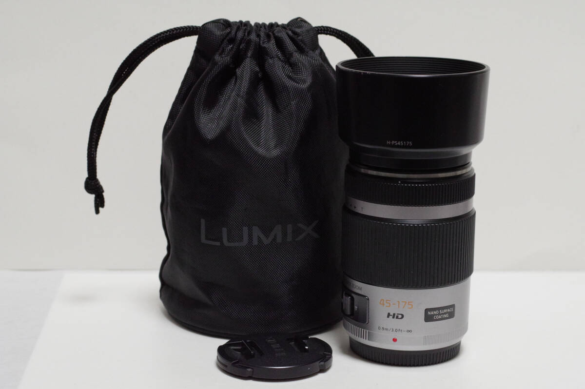 パナソニック PANASONIC LUMIX G VARIO 45-175mm F4-5.6 ASPH POWER O.I.S ズームレンズ