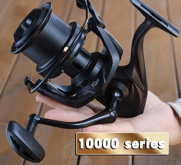 BILLNGSスピニングリールNGK10000☆送料無料☆新品未使用☆マットブラック☆左右ハンドル変更可能☆600g☆アルミスプール☆MAXドラグ20Kg☆