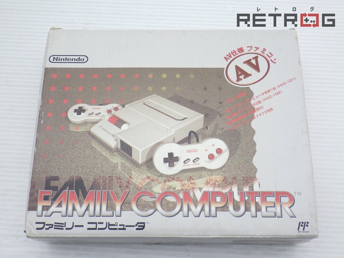 【箱付き】【動作品】ニューファミコン本体（HVC-101） ファミコン FC