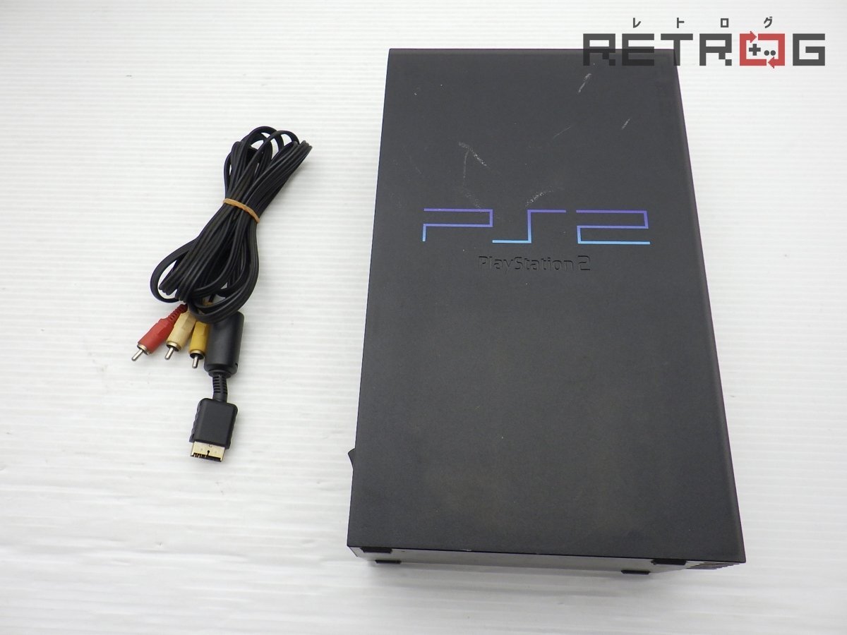 【動作品】PlayStation2本体（SCPH-50000 NB/ミッドナイト・ブラック） PS2
