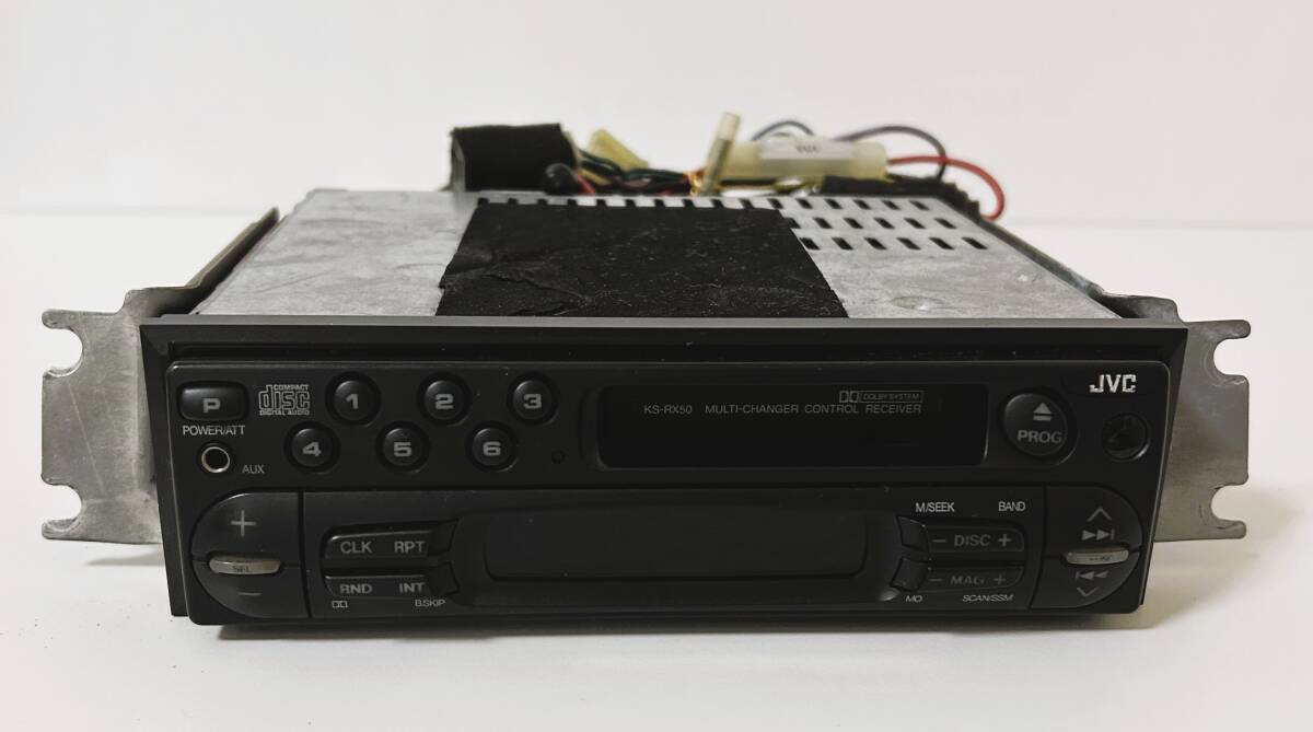 いすゞ ビックホーン 純正カーステレオ JVC KS-RX50 車載用チューナー付カセットデッキ