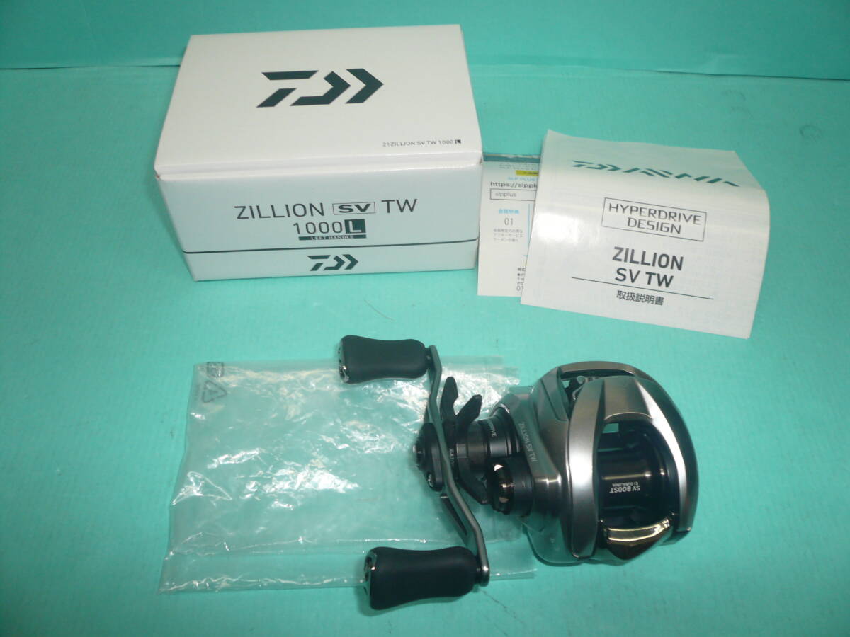FF2807-288♪【60】未使用品 ダイワ 21 ジリオン SV TW 1000L 左