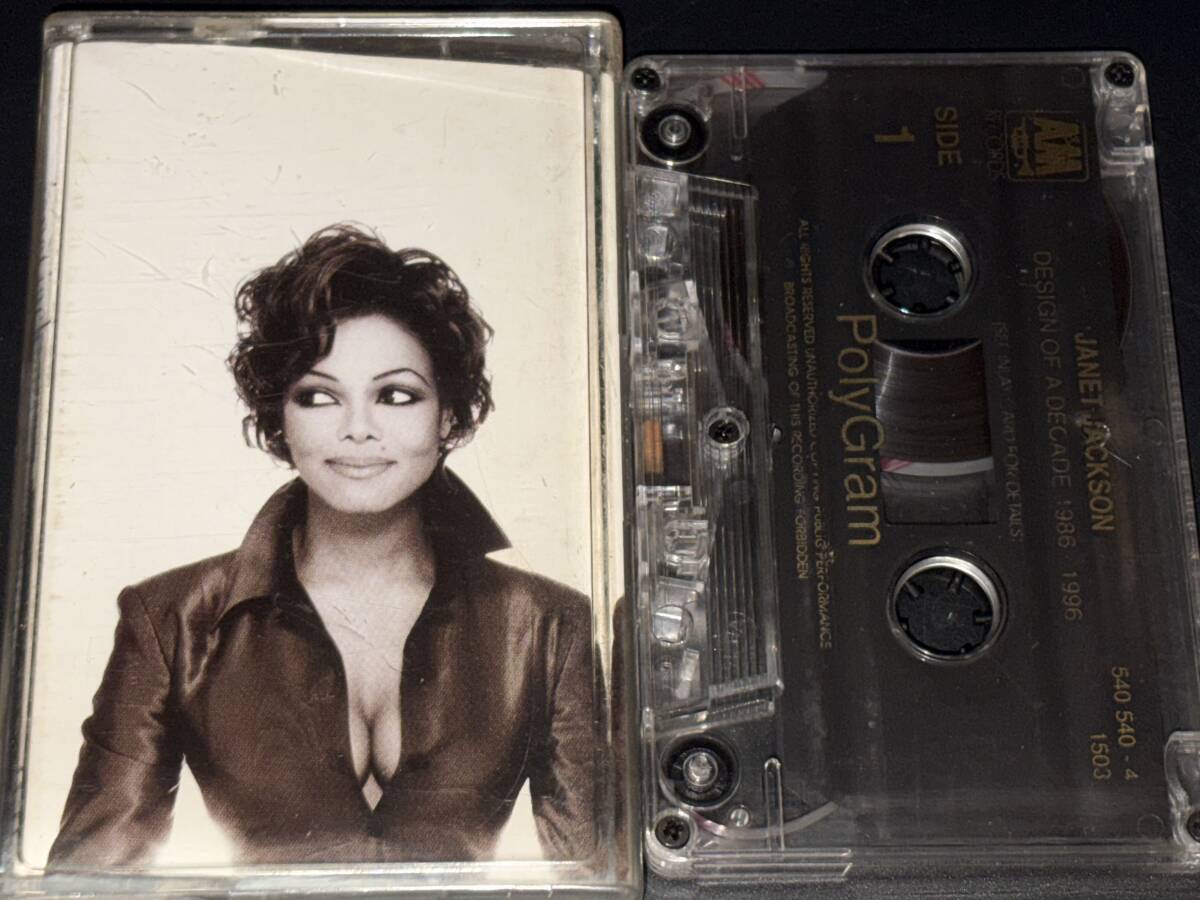 Janet Jackson / Design Of A Decade 1986-1996 輸入カセットテープ