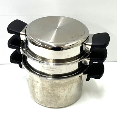 【中古】【J0515-5】アムウェイ クィーン 4Lシチューパン セット 現行タイプ お鍋