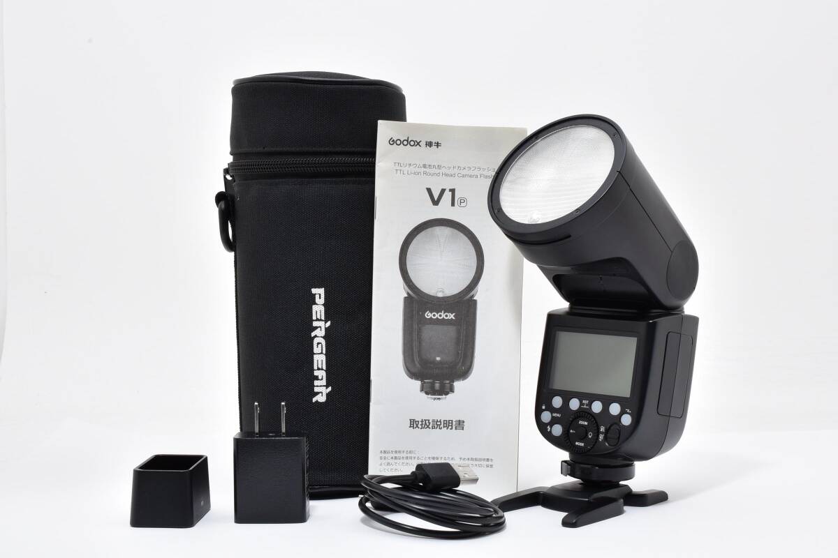 【良品】GODOX V1P ペンタックス ストロボ フラッシュ ゴドックス #9327