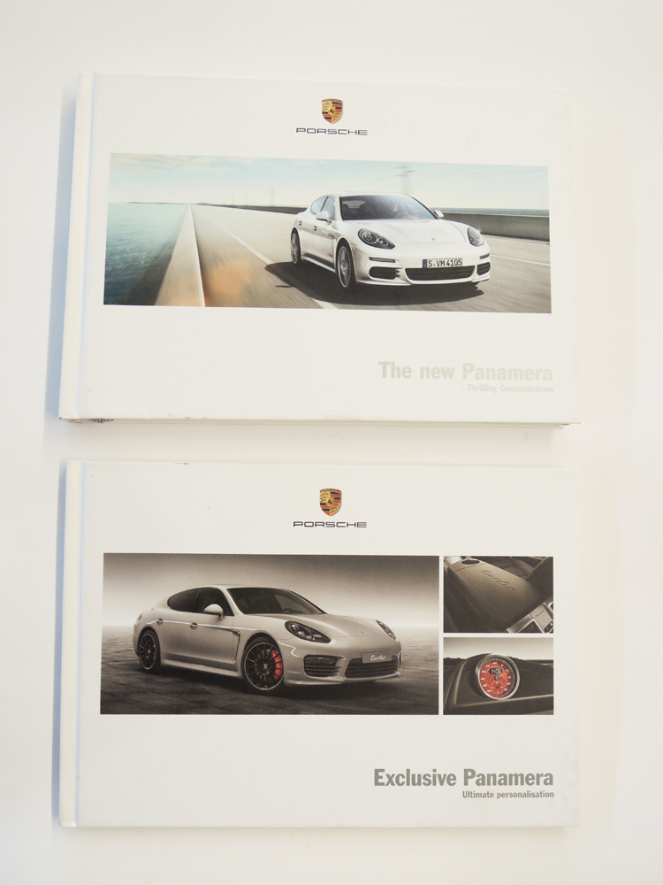 ポルシェ・パナメーラ　豪華カタログ2冊セット　PORSCHE PANAMERA 