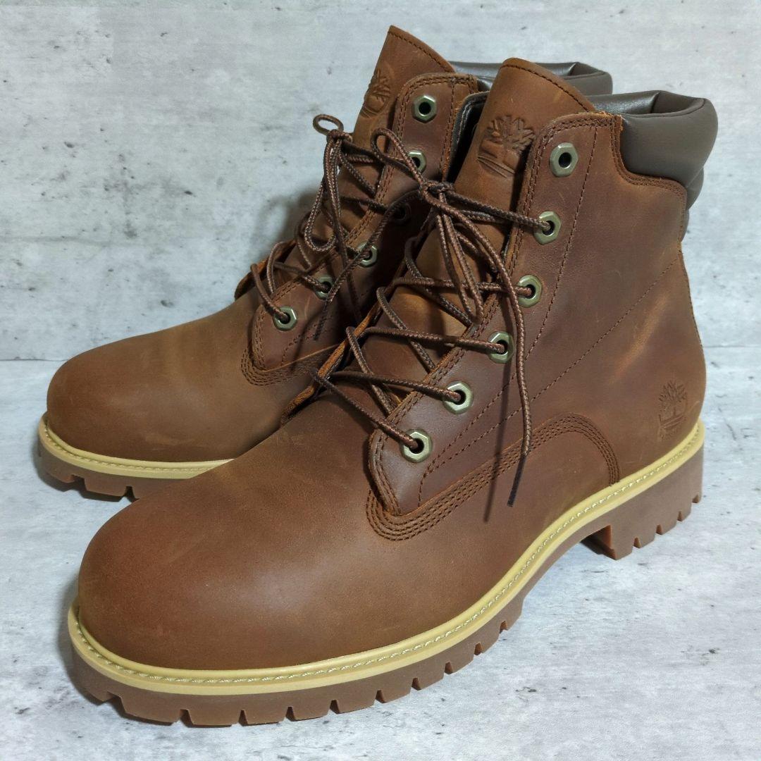 【Timberland ティンバーランド】TB1A1H8Q855 ☆アルバーン 6インチ レースアップ ウォータープルーフ ブーツ☆本革☆ヌバックレザー☆27cm